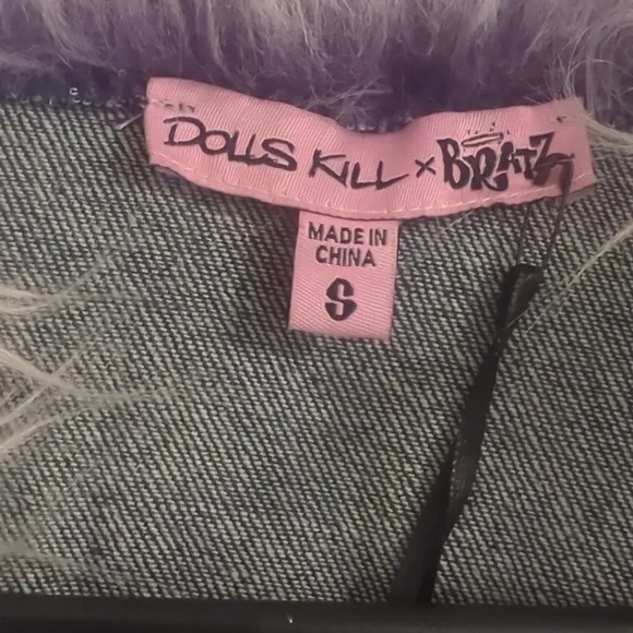 Bratz x Dollz kill jean fur jacket - Picture 4 of 5